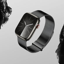 Заредете изображение във визуализатора на галерията – Dux Ducis Strap Milanese Pro for Apple Watch 42/44/45/49 mm - Black
