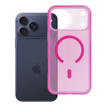 Заредете изображение във визуализатора на галерията – Case for iPhone 17 Pro max / 18 Pro Max (low camera edge) Aurora compatible with MagSafe pink
