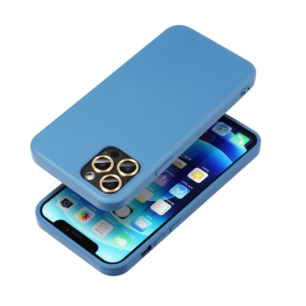 SILICONE Case for IPHONE 16 blue