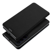 Заредете изображение във визуализатора на галерията – LUNA Book Carbon for XIAOMI Redmi Note 14 4G (GLOBAL - 164,84mm x 78,15mm x 8,16mm) black

