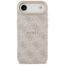 Заредете изображение във визуализатора на галерията – GUESS case for IPHONE 17 Air compatible with MagSafe GUHMP17MP4MSEGCP (PU 4G W/ Classic) pink
