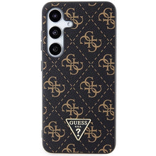 Заредете изображение във визуализатора на галерията – Guess 4G Triangle case for Samsung Galaxy S24+ - black
