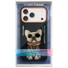 Заредете изображение във визуализатора на галерията – NIMMY case GLASSES COOL DOG for IPHONE 17 Pro Max black
