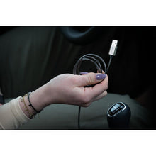 Заредете изображение във визуализатора на галерията – FORCELL F-ENERGY Metal C234 cable USB A to Type C QC4.0A 3A 66W 2 m silver
