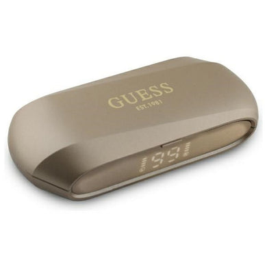 GUESS wireless earphones bluetooth TWS GUTWSC2MCDSD (Elongated Metallic Classic Printed Logo) gold