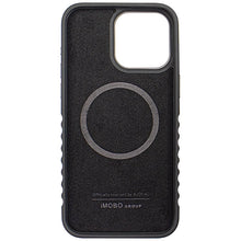 Заредете изображение във визуализатора на галерията – Audi Genuine Leather case with MagSafe for iPhone 15 Pro - black and red
