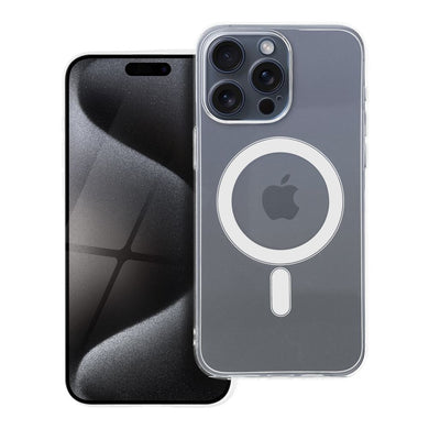CLEAR Case 2 mm for IPHONE 15 Pro Max compatible with MagSafe (camera protection) transparent