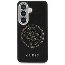 Заредете изображение във визуализатора на галерията – GUESS case for SAMSUNG S26 GUHMS26S5PG4SRGK (Perforated Logo MagSafe) black
