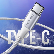 Заредете изображение във визуализатора на галерията – Ugreen US288 60131 USB-A / USB-C QC 3.0 3A 1m cable - white
