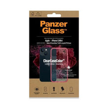 Заредете изображение във визуализатора на галерията – PanzerGlass ClearCase antibacterial case with Military Grade certificate for iPhone 13 mini - transparent and pink
