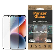 Заредете изображение във визуализатора на галерията – PanzerGlass Ultra-Wide Fit Antibacterial Tempered Glass with Camera Cover and Positioner for iPhone 14/13/13 Pro
