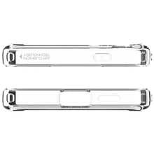 Заредете изображение във визуализатора на галерията – Spigen Crystal Hybrid OneTap Ring Case with MagSafe for Samsung Galaxy S24 - Transparent and White
