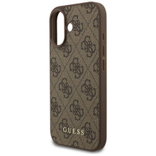 Заредете изображение във визуализатора на галерията – GUESS case for IPHONE 17 GUHCP17SG4GFBR (PU 4G Classic) brown
