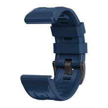 Заредете изображение във визуализатора на галерията – Tech-Protect IconBand strap for Garmin Fenix ​​5 / 6 / 6 Pro / 7 - navy blue

