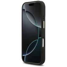 Заредете изображение във визуализатора на галерията – GUESS case for IPHONE 17 Pro compatible with MagSafe GUHMP17LP4MSEGCK (PU 4G W/ Classic) black
