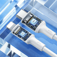 Заредете изображение във визуализатора на галерията – Benks Cable D45 - USB to Lightning - 2,4A 1,2 metres white
