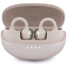 Заредете изображение във визуализатора на галерията – Wireless earphones OWS Guess Metalic Finish Electropated Parts Classic Logo pink
