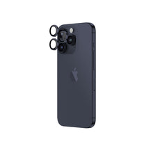 Заредете изображение във визуализатора на галерията – Amazing Thing Tempered glass AR Lens Glass IP15CAM3BUGLA on camera for Iphone 15 Pro/15 Pro Max (3 pieces) blue
