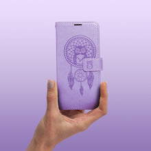 Заредете изображение във визуализатора на галерията – MEZZO Book case for MOTOROLA G56 dreamcatcher purple
