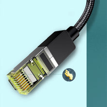 Заредете изображение във визуализатора на галерията – Ugreen NW150 30791 Ethernet RJ45 Cat 7 10Gbps 10m Cable - Black
