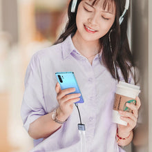 Заредете изображение във визуализатора на галерията – Ugreen audio adapter USB Type C (male) - USB Type C PD QC (female) + 3.5mm mini jack (female) gray (CM231)
