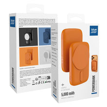 Заредете изображение във визуализатора на галерията – Powerbank compatible with MagSafe Blue Star Slim DG-P8 15W 5000 mAh orange
