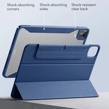 Заредете изображение във визуализатора на галерията – ESR Rebound Hybrid case for iPad Pro 11.5'' 2024 - blue
