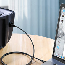 Заредете изображение във визуализатора на галерията – Ugreen US370 45106 cable for USB-C / USB-B printer 2m - black
