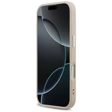 Заредете изображение във визуализатора на галерията – GUESS case for IPHONE 17 compatible with MagSafe GUHMP17SPSDTSCMP (PU W/ Triangle Logo) pink
