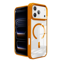 Заредете изображение във визуализатора на галерията – ROAR case MAG BUMPER compatible with MagSafe for IPHONE 18 Pro / 17 Pro orange
