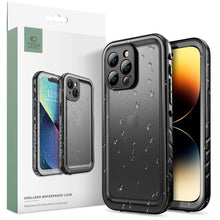 Заредете изображение във визуализатора на галерията – Tech-Protect ShellBox waterproof IP68 case for iPhone 14 Pro - black
