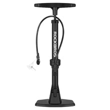 Заредете изображение във визуализатора на галерията – Rockbros 42510001001 floor bicycle pump - black
