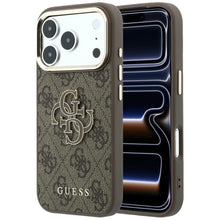 Заредете изображение във визуализатора на галерията – Case for IPHONE 18 Pro/17 Pro (Big Resin Logo 4G) brown
