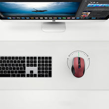 Заредете изображение във визуализатора на галерията – Ugreen MU006 wireless optical mouse USB 2.4GHz / Bluetooth 5.0 4000 DPI - red
