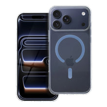 Заредете изображение във визуализатора на галерията – Case for iPhone 18 Pro Max / 17 Pro Max Drop Glue Colorful Ring Mag Cover compatible with MagSafe light blue
