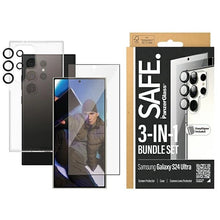 Заредете изображение във визуализатора на галерията – SAFE by PanzerGlass Set Case + Protective Film + Camera Protector for Samsung Galaxy S24 Ultra
