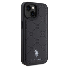 Заредете изображение във визуализатора на галерията – US Polo Assn. Case Yoke Pattern for iPhone 15 / 14 / 13 - black
