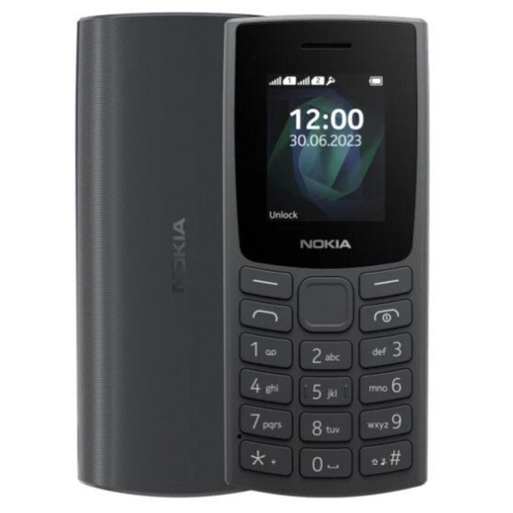 NOKIA мобилен телефон 105 2023 черен