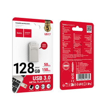 Заредете изображение във визуализатора на галерията – HOCO pendrive USB A + USB C UD17 128GB USB3.0
