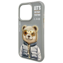 Заредете изображение във визуализатора на галерията – NIMMY case COOL&amp;CUTE 2.0 Bear for IPHONE 15 Pro Max gray
