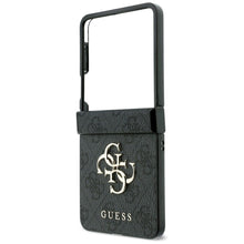 Заредете изображение във визуализатора на галерията – GUESS case for SAMSUNG GALAXY Z FLIP 8 (4G Big Logo) black
