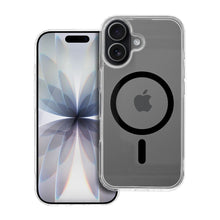 Заредете изображение във визуализатора на галерията – Гръб Drop Glue Colorful Ring Mag Cover за iPhone 17 с MagSafe - черен
