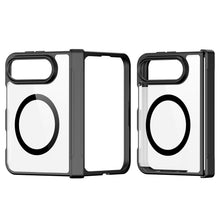 Заредете изображение във визуализатора на галерията – DUX DUCIS case AIMO MAG (Hinge Protection) compatible with MagSafe for iPhone Duo black
