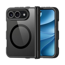 Заредете изображение във визуализатора на галерията – DUX DUCIS case AIMO MAG (Hinge Protection) compatible with MagSafe for iPhone Duo black
