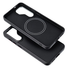 Заредете изображение във визуализатора на галерията – Carbon Elite Mag Cover compatible with MagSafe for SAMSUNG S26 Edge black
