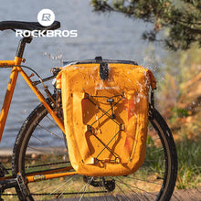 Заредете изображение във визуализатора на галерията – Rockbros 30140022003 waterproof bicycle bag for trunk - orange
