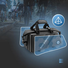 Заредете изображение във визуализатора на галерията – Rockbros 30140090001 bicycle bag for trunk 11.6l - black
