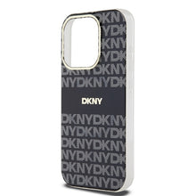 Заредете изображение във визуализатора на галерията – Original Case DKNY hardcase IML Mono &amp; Stripe MagSafe DKHMP13XHRHSEK for Iphone 13 Pro Max black
