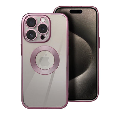 Case GLAM for IPHONE 16 Plus rose pink