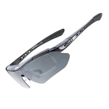 Заредете изображение във визуализатора на галерията – Rockbros 10143 photochromic UV400 cycling glasses - black
